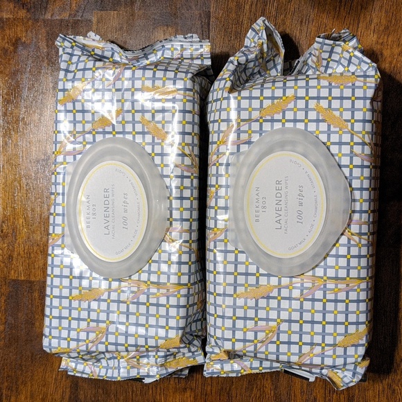 Beekman 1802 Other - (2) Sealed Beekman Lavender Facial Cleansing Wipes 100 count